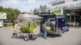 Mercedes Vito III Mixto 119 BlueTEC (2014) - tył - bagażnik otwarty