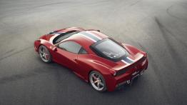 Ferrari 458 Speciale (2014) - widok z góry