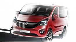 Opel Vivaro II Kombi (2014) - szkic auta