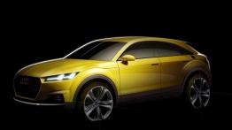 Audi TT offroad concept (2014) - szkic auta