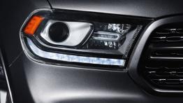 Dodge Durango III Facelifting (2014) - prawy przedni reflektor - włączony