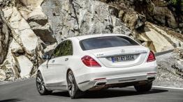 Mercedes S 500 Plug-In Hybrid (2014) - widok z tyłu
