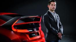 Honda Civic IX Type-R Concept (2014) - tył - inne ujęcie