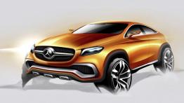 Mercedes Concept Coupe SUV (2014) - szkic auta