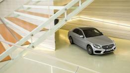 Mercedes klasy C 250 AMG Line (2014) - widok z góry