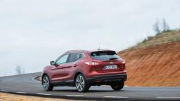 Nissan Qashqai II (2014) - widok z tyłu