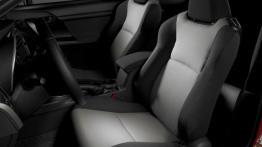 Scion tC II Facelifting (2014) - widok ogólny wnętrza z przodu
