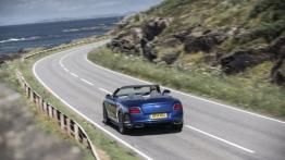 Bentley Continental GT Speed Cabrio 2014 - widok z tyłu