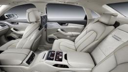 Audi A8 L W12 quattro Facelifting (2014) - widok ogólny wnętrza