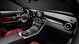 Mercedes klasy C 250 AMG Line (2014) - pełny panel przedni