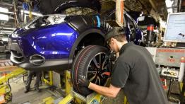 Nissan Qashqai II (2014) - taśma produkcyjna