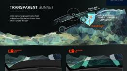 Land Rover Discovery Vision Concept (2014) - schemat działania asystenta jazdy