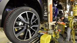Nissan Qashqai II (2014) - taśma produkcyjna