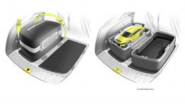 Audi TT offroad concept (2014) - szkic wnętrza
