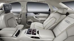 Audi A8 L W12 quattro Facelifting (2014) - widok ogólny wnętrza
