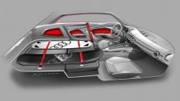 Audi Allroad Shooting Brake Concept (2014) - szkic wnętrza