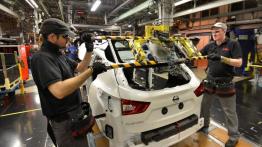 Nissan Qashqai II (2014) - taśma produkcyjna