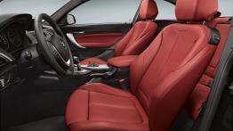 BMW serii 2 Coupe (2014) - widok ogólny wnętrza z przodu