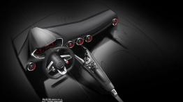 Audi Allroad Shooting Brake Concept (2014) - szkic wnętrza