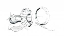 Audi TT offroad concept (2014) - szkic wnętrza