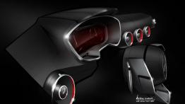 Audi Allroad Shooting Brake Concept (2014) - szkic wnętrza