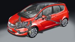 Opel Meriva II Facelifting (2014) - schemat konstrukcyjny auta