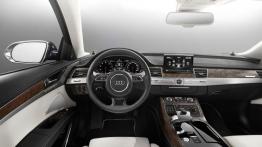 Audi A8 L W12 6.3 FSI quattro Facelifting (2014) - pełny panel przedni