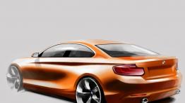 BMW serii 2 Coupe (2014) - szkic auta