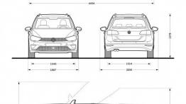 Volkswagen Golf VII Sportsvan (2014) - szkic auta - wymiary