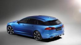 Jaguar XFR-S Sportbrake (2014) - tył - reflektory wyłączone
