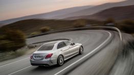 Mercedes klasy C 250 AMG Line (2014) - widok z tyłu