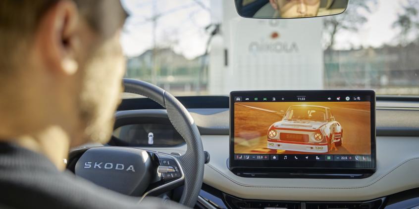 Skoda ostrzeże Cię przed policją i... pozwoli zagrać w Tetrisa. Rewolucyjna aktualizacja już jest!