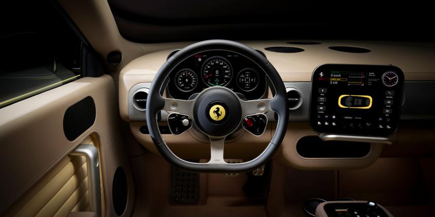 Tak wyglądałby samochód od Apple. Premiera elektrycznego Ferrari Luce dzieli fanów marki
