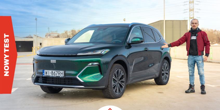 Geely Starray EM-I - świetny chiński SUV z napędem hybrydowym plug-In | 13 minut