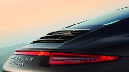 Porsche 911 (991) Carrera 4S - tył - reflektory włączone
