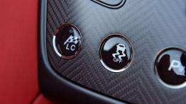 Aston Martin Vanquish Volante (2015) - przyciski na konsoli środkowej