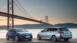 Peugeot 308 II SW GT (2015) - widok z tyłu