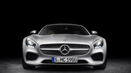 Mercedes AMG GT S (2015) - przód - reflektory włączone