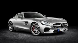 Mercedes AMG GT S (2015) - przód - reflektory włączone