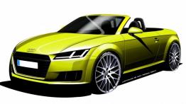 Audi TT III Roadster (2015) - szkic auta