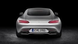 Mercedes AMG GT S (2015) - tył - reflektory włączone