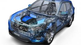 Mazda CX-5 - schemat konstrukcyjny auta
