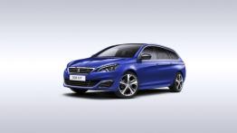 Peugeot 308 II SW GT (2015) - przód - reflektory włączone