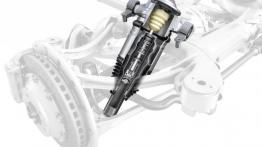 Porsche Cayenne S E-Hybrid (2015) - przekrój kolumny zawieszenia