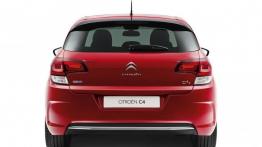 Citroen C4 II Hatchback Facelifting (2015) - tył - reflektory włączone