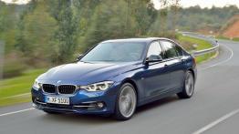 BMW 340i Sport Line F30 Sedan Facelifting (2015) - widok z przodu