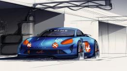 Alpine Celebration Concept (2015) - szkic auta