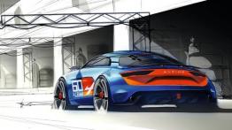 Alpine Celebration Concept (2015) - szkic auta