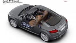 Audi TT III Coupe (2015) - schemat systemu audio