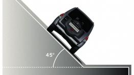 Mitsubishi Pajero IV Facelifting (2015) - schemat maksymalnego przechyłu bocznego